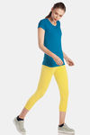 Lavos Skin Fit Secret Sleek Pocket Capri - Maize yellow — thumbnail 4